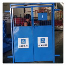 春帆安全防護設備 質優(yōu)價廉的施工電梯門與井口洞口防護網(wǎng)解決方案